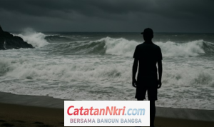 Wisatawan Misterius Tewas Diseret Laut Karanghawu, Liburan Berujung Petaka