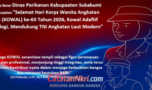 Keluarga Besar Dinas Perikanan Kabupaten Sukabumi Mengucapka Selamat Hari Korps Wanita Angkatan Laut ke-63 Tahun 2026