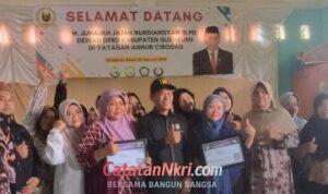 Anggota DPRD Kabupaten Sukabumi H. Junajah Jajah Nurdiansyah S.Pd Serap Aspirasi Warga Cibodas