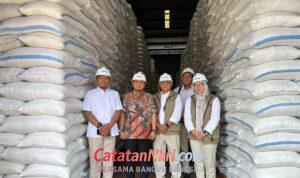 Anggota Komisi III DPR RI Fraksi Partai Gerindra, Bimantoro Wiyono, Tinjau Gudang Bulog Candirejo Nganjuk