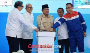 Kilang Minyak, Pengganti LPG, hingga Biodiesel, Prabowo Groundbreaking 13 Proyek Hilirisasi Rp 116 T