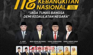 DPRD Kabupaten Sukabumi Mengucapkan Selamat Hari Kebangkitan Nasional 2026 ᴊᴀɢᴀ ᴛᴜɴᴀꜱ ʙᴀɴɢꜱᴀ ᴅᴇᴍɪ ᴋᴇᴅᴀᴜʟᴀᴛᴀɴ ɴᴇɢᴀʀᴀ