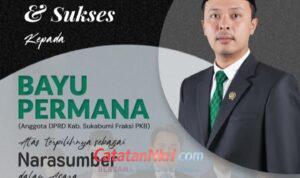 DPRD Sukabumi Ucapkan Apresiasi Terhadap Kiprah Bayu Permana di PPI Institute 2026