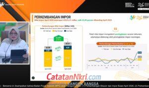 Berlanjut 72 Bulan Berturut-turut, Indonesia Catat Surplus Neraca Perdagangan USD 89,1 Juta pada April 2026