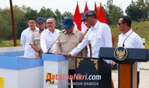 Biaya Angkut Jadi Lebih Murah, Tak Boleh Ada Daerah Tertinggal, Prabowo Resmikan 1.151 Km Jalan Daerah