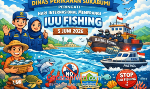 Dinas Perikanan Sukabumi Peringati Hari Internasional Memerangi IUU Fishing 5 Juni 2026