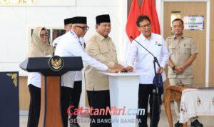 Kata Prabowo, Rakyat Harus Rasakan Manfaat Nyata saat Peresmian RSUD K.H. Muhammad Thohir Krui