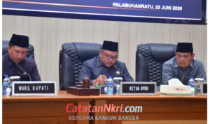 Wabup Sukabumi Sampaikan Jawaban Pandangan Fraksi DPRD, Tegaskan Sinergi Mubarokah untuk Tata Kelola Daerah
