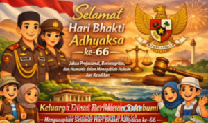 Dinas Perikanan Sukabumi Ucapkan Selamat Hari Bhakti Adhyaksa ke-66