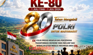 Dispar Sukabumi Ucapkan Dirgahayu Hari Bhayangkara ke-80