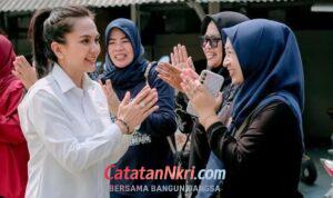 Anggota DPR RI Fraksi Partai Gerindra, Marlyn Maisarah Tinjau Jembatan Gantung Cibeber, Pastikan Aspirasi Warga Terlaksana