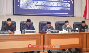Rapat Paripurna DPRD Bupati Asep Japar Paparkan Agenda APBD dan Transformasi BUMD Menuju Sukabumi Mubarokah